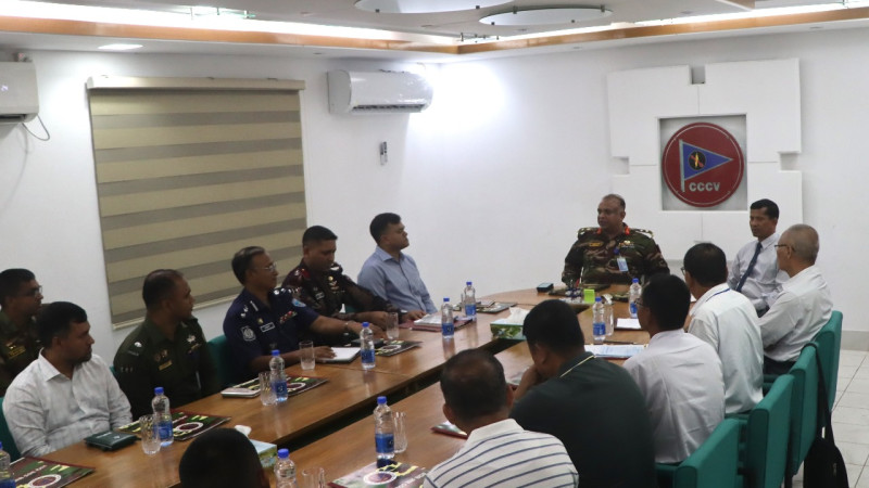 কঠিন চীবর দান উপলক্ষে রাঙ্গামাটি সেনা রিজিয়নের সমন্বয় সভা