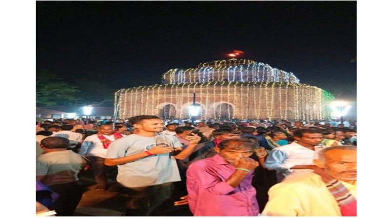 কান্তজিউ মন্দিরে মাসব্যাপী রাস মেলা শুরু